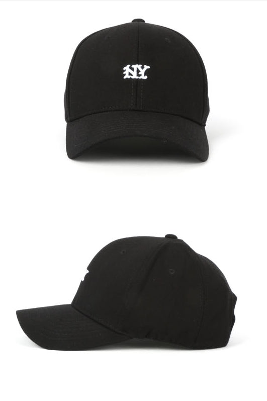 NY New York Graphic Baseball Caps Korean Street Fashion Kpop Style
