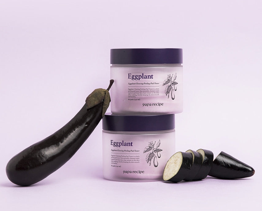 papa recipe Eggplant Clearing Peeling Pad Toner 230ml Korean Skincare