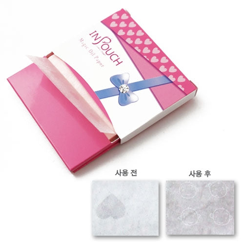 INPOUCH MAGIC OIL Control PAPER Blotting Bags Skincare Face Sheets