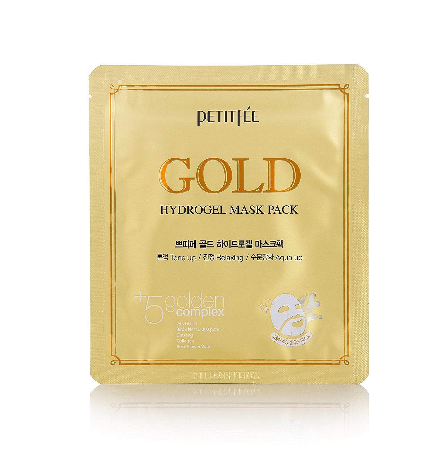 Petitfee Gold Hydrogel Masks 5 Sheets
