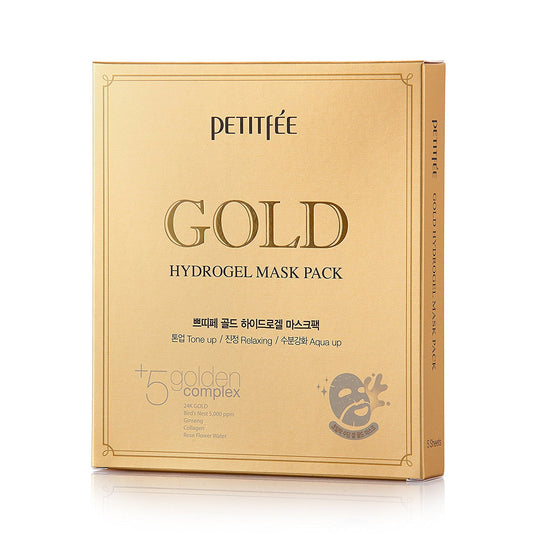 Petitfee Gold Hydrogel Masks 5 Sheets