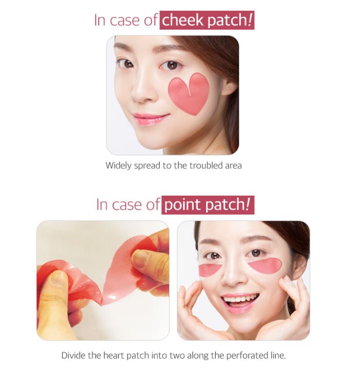 [Secret Key] Pink Racoony Hydro Gel Eye&Cheek Patch 30set (1.1gx60p)