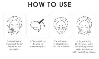 [Secret Key] Marine Racoony Hydro Gel EyeMulti Patch 90g (60packs) Korean