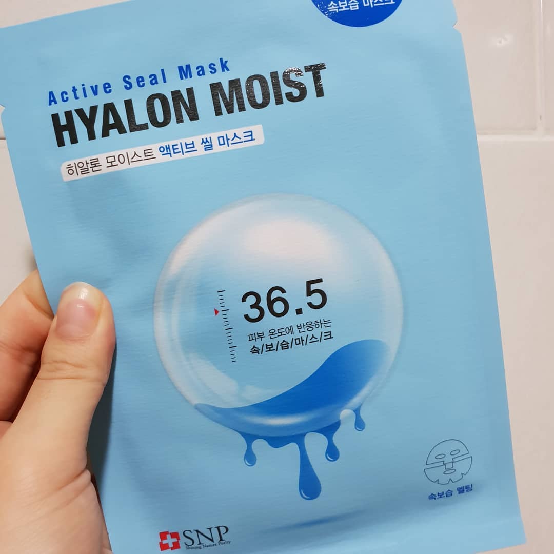 SNP Hyalon Moist Active Seal Mask (5 sheets) [ Made in Korea ]