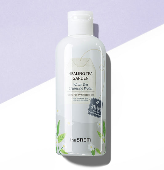 the SAEM Healing Tea Garden White Tea Cleansing Water 300ml Women Face