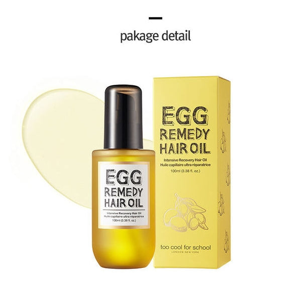 Too Cool For School Egg Remedy Hair Oils 100ml
