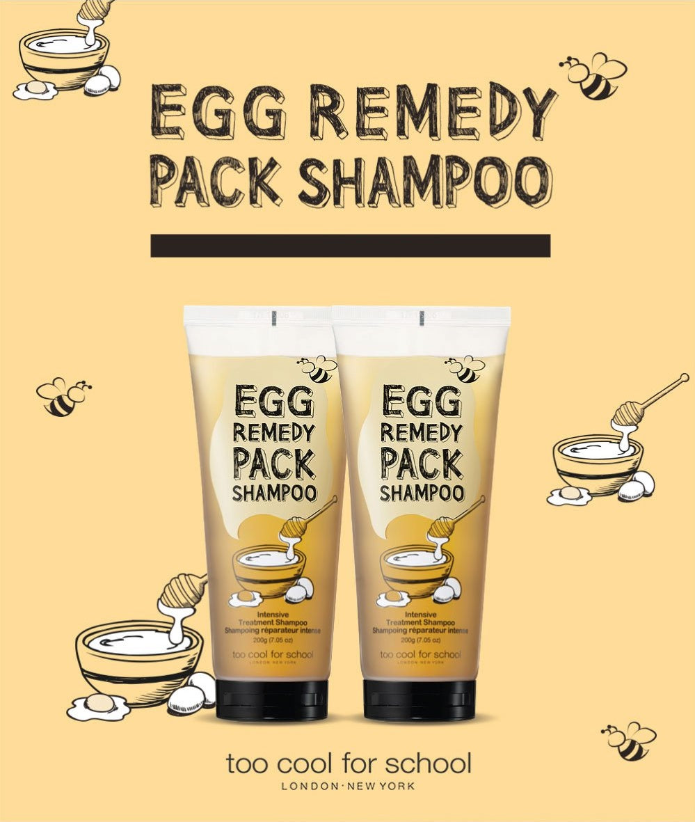Too Cool For School Egg Remedy Pack Shampoo 200g