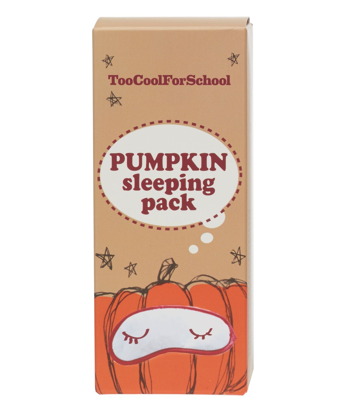 Too Cool For School Pumpkin Sleeping Pack