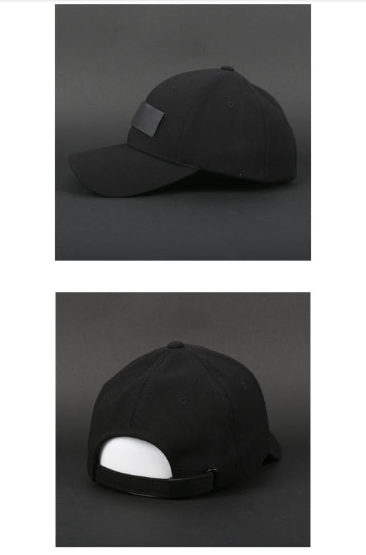 Velcro Tape Baseball Caps Korean Street Fashion Hats Unisex Casual Style