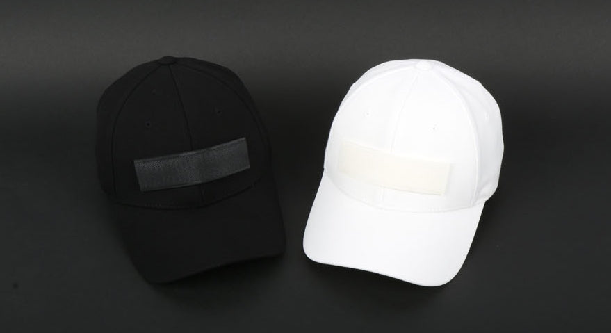Velcro Tape Baseball Caps Korean Street Fashion Hats Unisex Casual Style